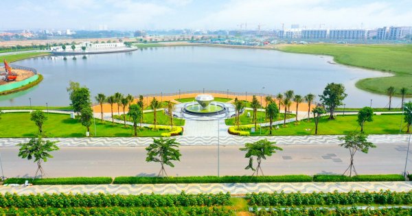 Hơn 350 tỷ đồng hoàn thiện 5ha công viên và tuyến phố đi bộ kênh Sông Trăng tại Van Phuc City