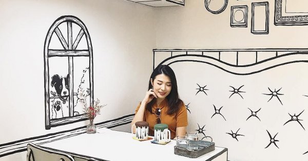 Quán cafe độc đáo như trong truyện tranh ở Hàn Quốc