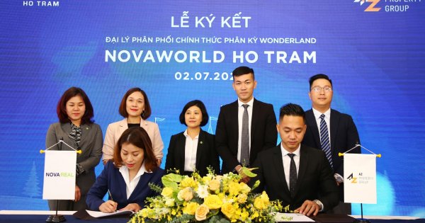 Az Property Group trở thành đại lý phân phối phân kỳ Wonderland của Novaworld Ho Tram