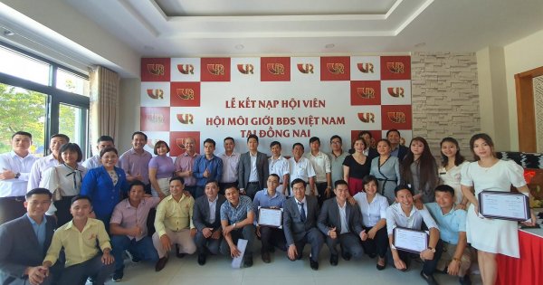 Hội Môi giới BĐS Việt Nam tại Đồng Nai kết nạp Hội viên mới