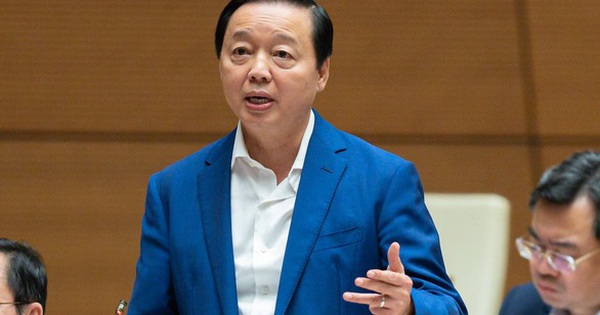 Bộ trưởng Trần Hồng Hà giải trình đề nghị đánh thuế cao người sử dụng nhiều đất đai, để hoang hóa