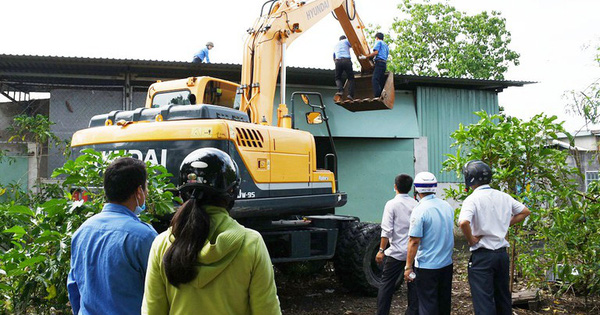 Vũng Tàu cưỡng chế tháo dỡ 25 công trình xây dựng trái phép