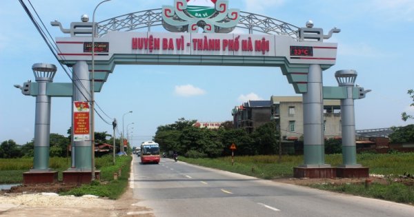 Tổng quan về huyện Ba Vì, Hà Nội