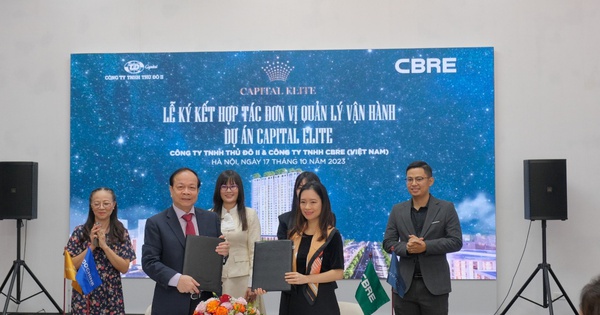 Capital Elite chính thức lựa chọn CBRE làm đơn vị quản lý vận hành