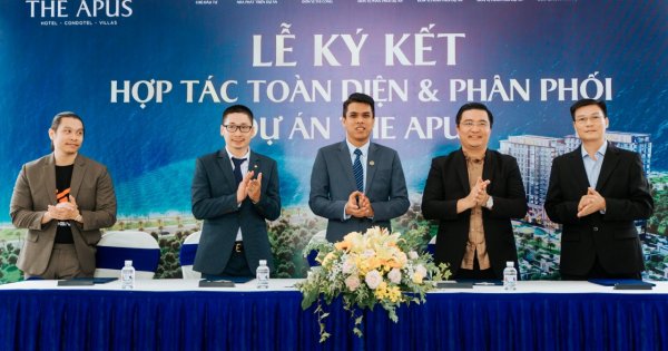 Lam Sơn Real ký kết hợp tác và phân phối dự án The APus - Bà Rịa Vũng Tàu