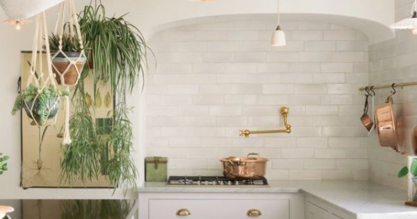 Những ý tưởng thiết kế ấn tượng cho phòng bếp tông trắng