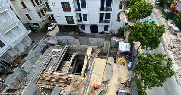 Xôn xao nhà ở riêng lẻ ở Hà Nội được cấp phép đến 4 tầng hầm
