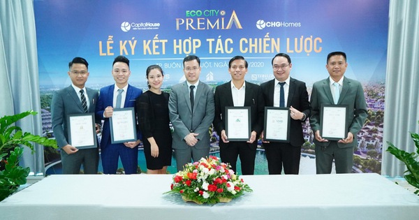 CHG Homes ký hợp tác chiến lược phân phối dự án EcoCity Premia Buôn Ma Thuột