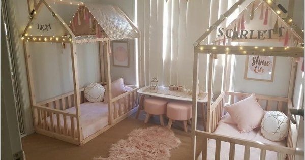10 mẫu phòng ngủ dành cho các cặp song sinh đẹp từng góc nhỏ