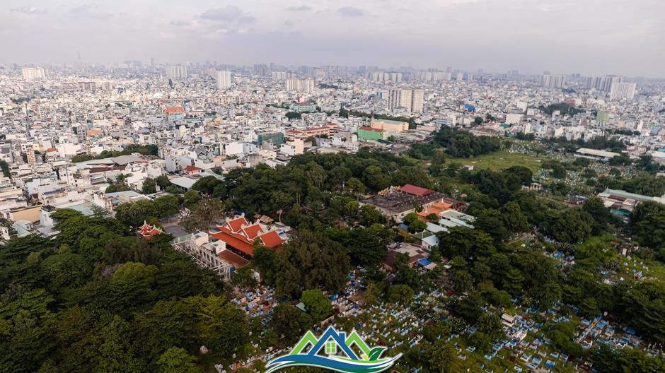 Cận cảnh khu đất nghĩa trang Bình Hưng Hòa lớn nhất TPHCM sắp thành trường học, công viên