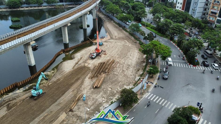 Hồ Hoàng Cầu sẽ có một quảng trường sau đầu tư, cải tạo