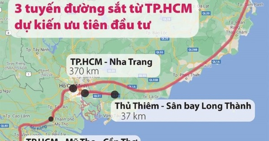 Lộ diện loạt tuyến đường nghìn tỉ kết nối Tp.HCM với sân bay Long Thành