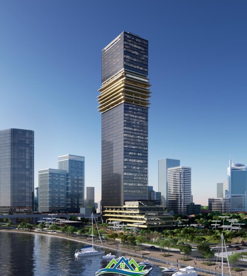 Marina Central Tower: Biểu tượng thương mại giữa lòng khu phức hợp Grand Marina, Saigon