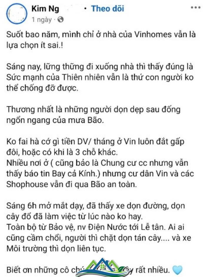 Mưa bão lớn, phép thử cho chất lượng chung cư