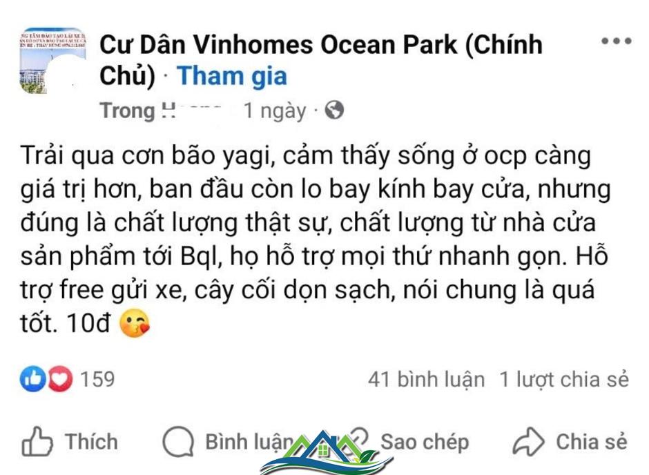 Mưa bão lớn, phép thử cho chất lượng chung cư