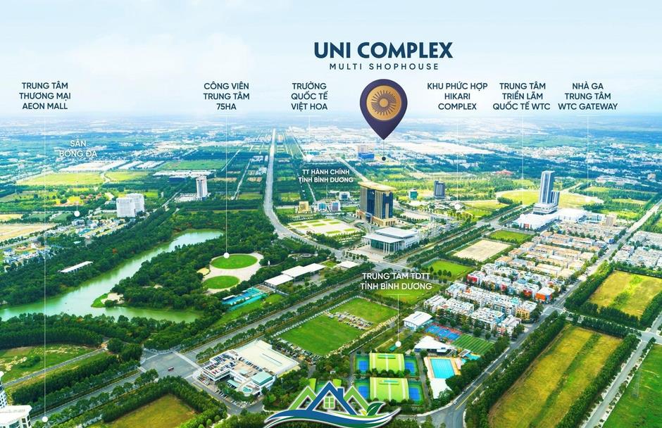 Nhịp sống đô thị không ngừng tại phố thương mại Uni Complex