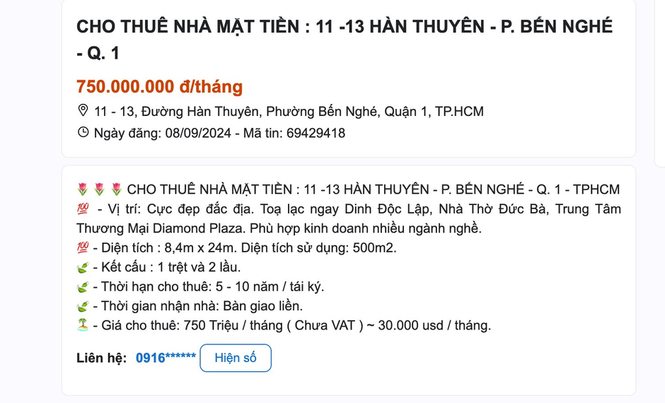 Tin xấu “dồn dập” với các mặt bằng bán lẻ đắc địa bậc nhất Tp.HCM, phải chăng chu kỳ 10 năm xuất hiện?