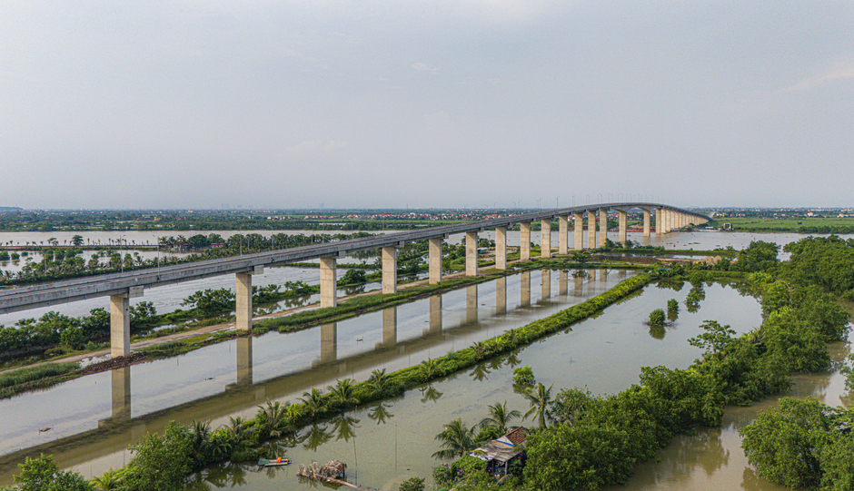 Toàn cảnh khu vực được đề xuất xây sân bay quốc tế thứ 2 tại thành phố Hải Phòng, cách sân bay Cát Bi chỉ 35 km